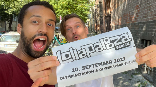 Wir beim Lollapalooza! 🤯