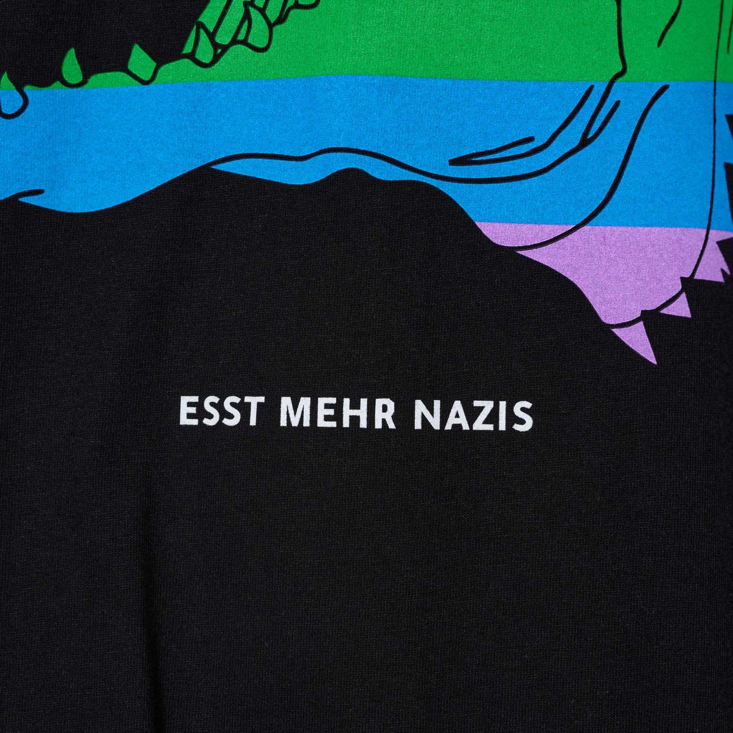 T-Shirt - Treptosaurus - Esst mehr Nazis