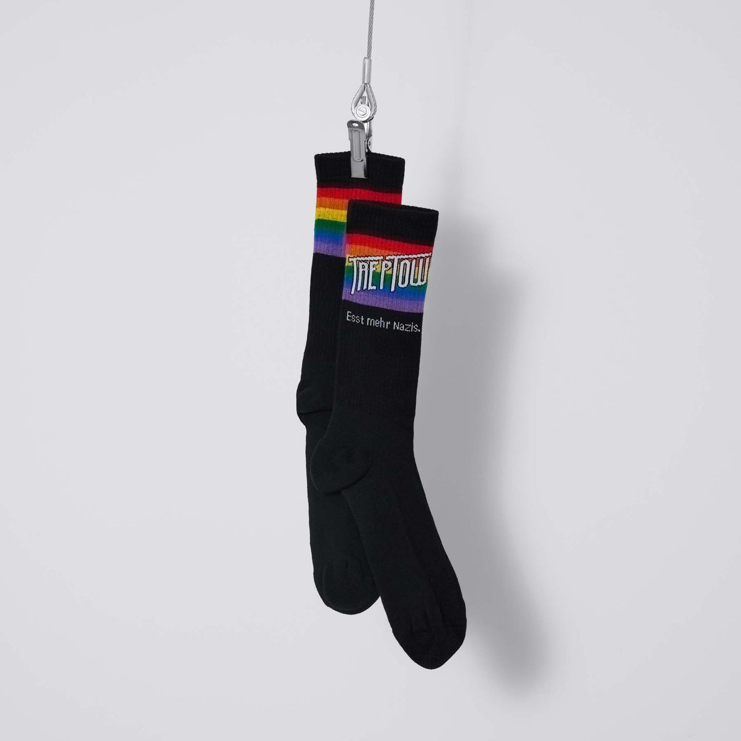 Socken - Treptosaurus - Esst mehr Nazis