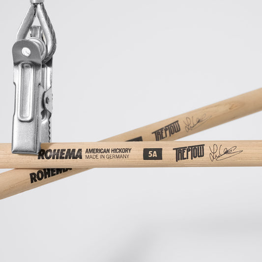 Drum Sticks "Treptow" mit Logo und Signatur (Paar)