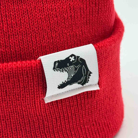 Beanie - Treptosaurus - knallrot