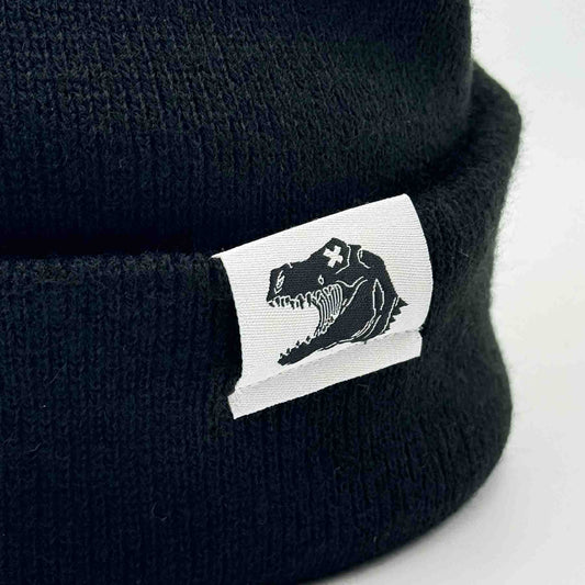 Beanie - Treptosaurus - schwarz