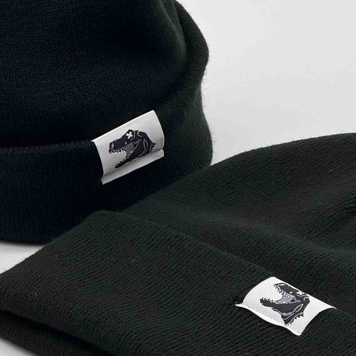 Beanie - Treptosaurus - schwarz