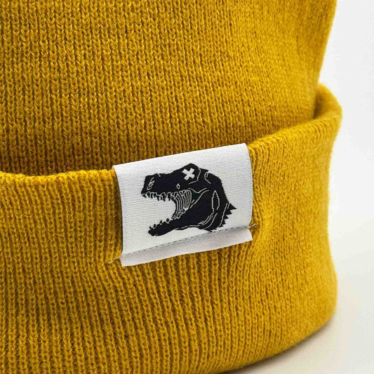 Beanie - Treptosaurus - senfgelb