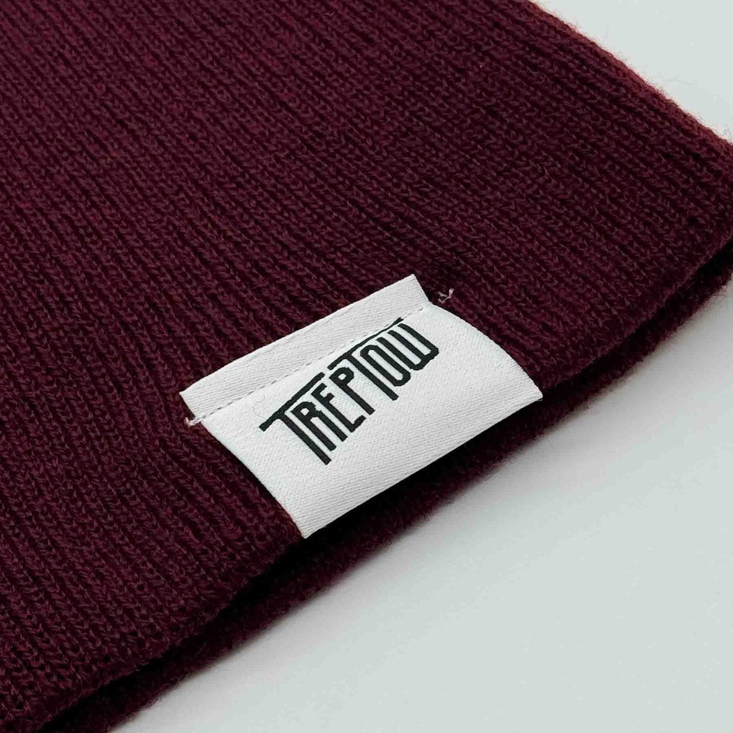 Beanie - Treptosaurus - weinrot