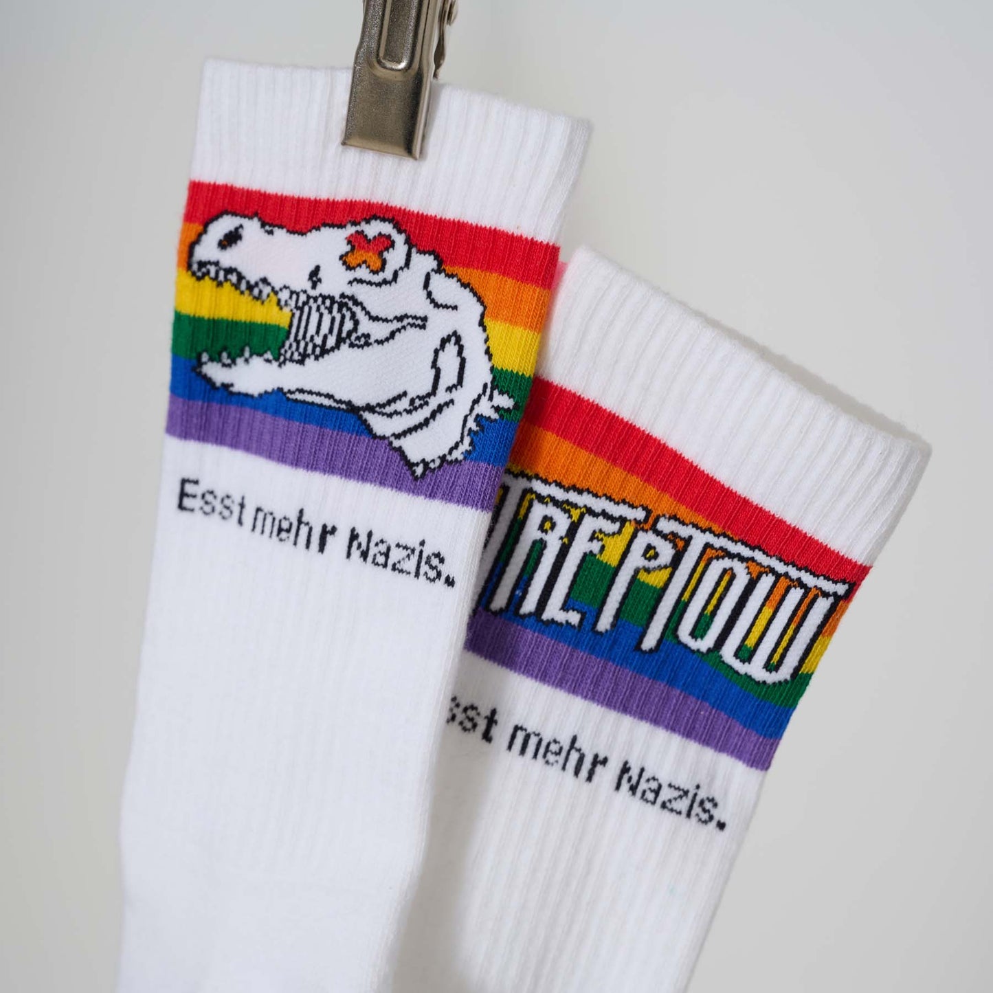 Socken - Treptosaurus / Logo - pride