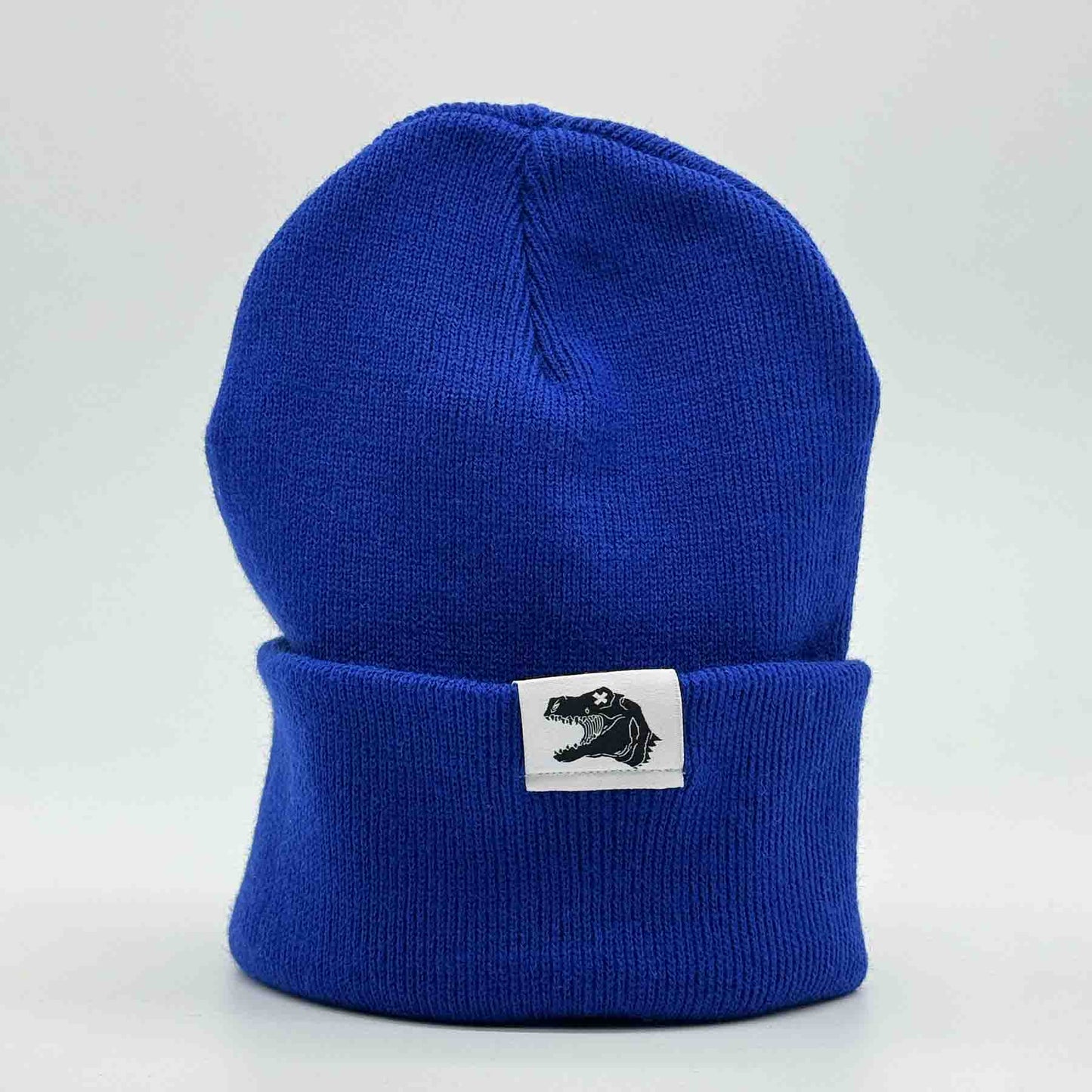 Kids Beanie - Treptosaurus - blau