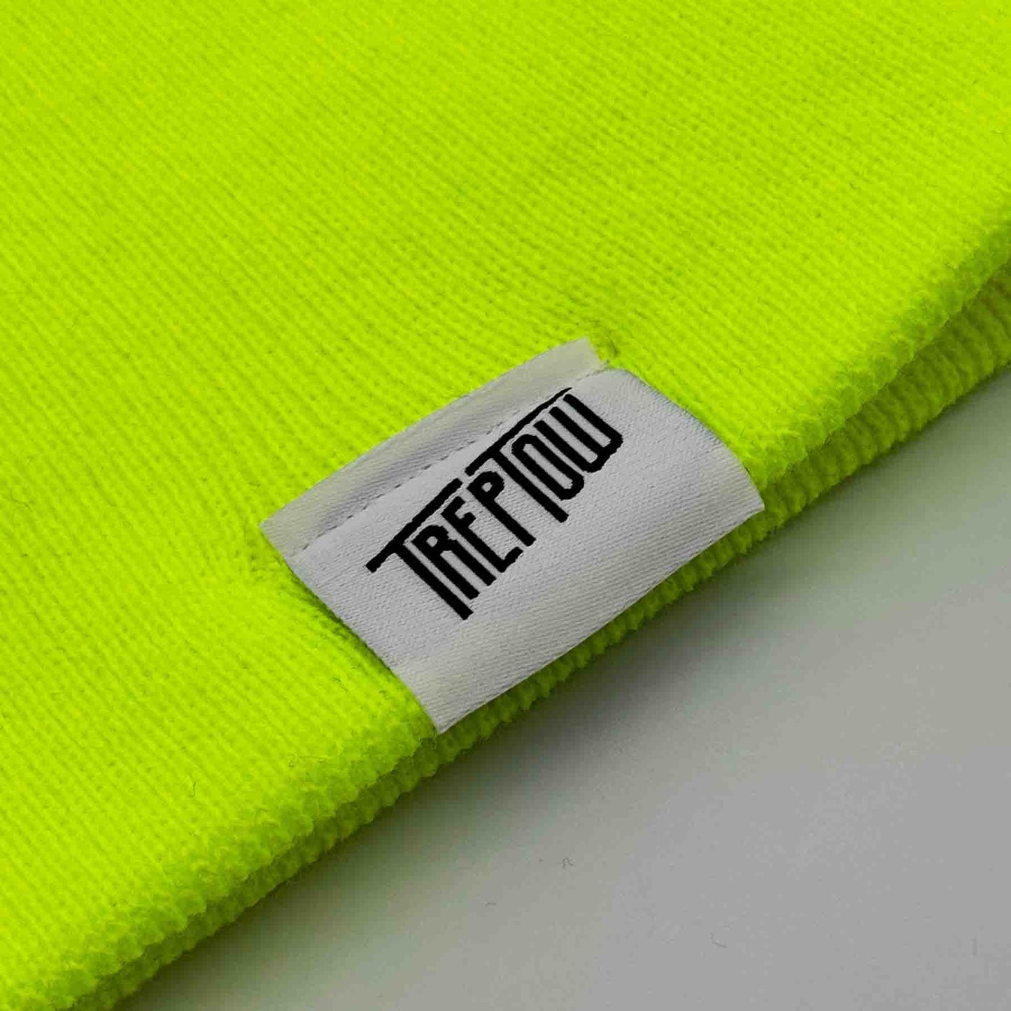 Kids Beanie - Treptosaurus - neon