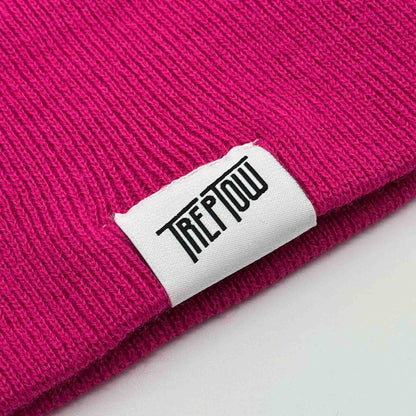 Kids Beanie - Treptosaurus - pink