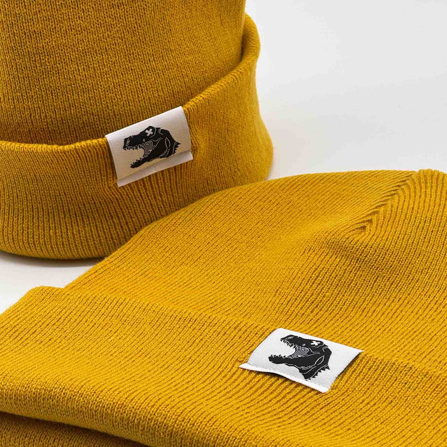 Beanie - Treptosaurus - senfgelb